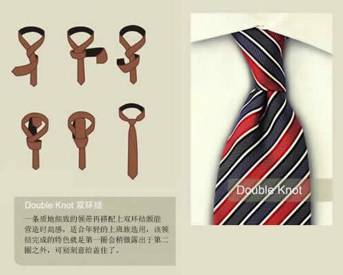 雙環(huán)結(jié)領(lǐng)帶打法步驟圖解