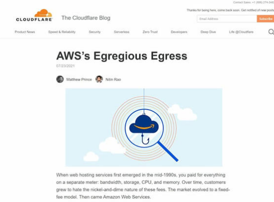 CDN云服務流量有多貴？